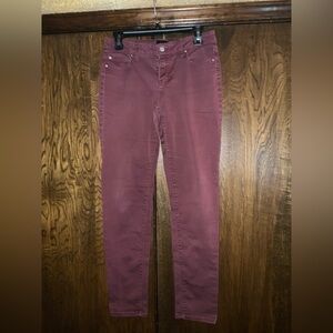 Celebrity Pink Women's Skinny Jeans in Wine